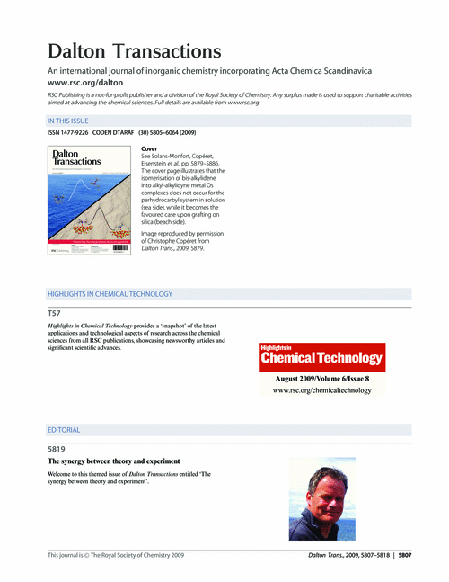 Contents and Highlights in Chemical Technology