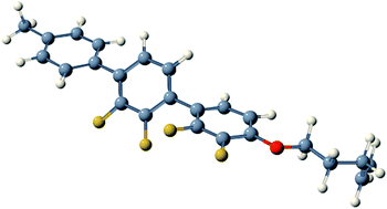 Graphical abstract: The influence of an alkenyl terminal group on the mesomorphic behaviour and electro-optic properties of fluorinated terphenyl liquid crystals