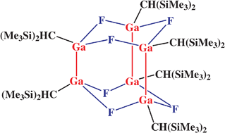 Graphical abstract: An organogallium subfluoride and subhydroxide: three Ga–Ga bonds in single molecules