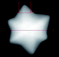 Graphical abstract: On the structure of stellated single crystal Au/Ag nanoparticles