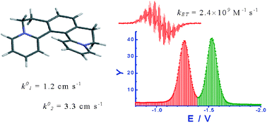 Graphical abstract: Helquats, helical extended diquats, as fast electron transfer systems