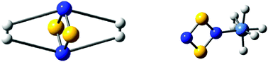 Graphical abstract: Modelling doped (Ni, Pd, Pt) sulfur–nitrolic systems as new motifs for storage of hydrogen