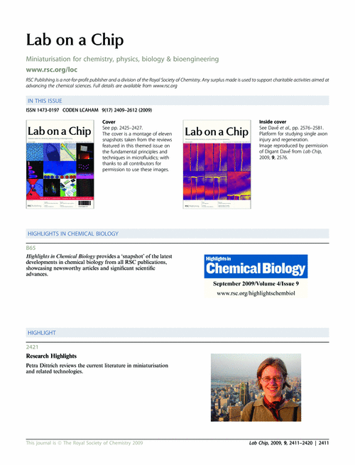 Contents and Highlights in Chemical Biology