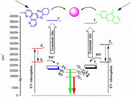 Graphical abstract: The mechanism of quenching of the lanthanide excited state for optical probes using sensitised emission