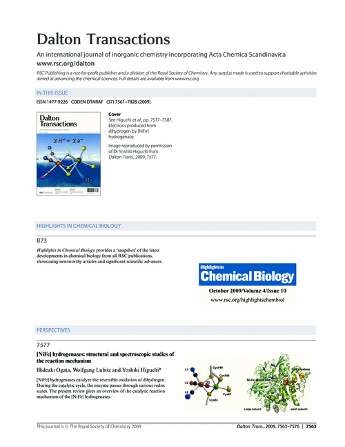 Contents and Highlights in Chemical Biology