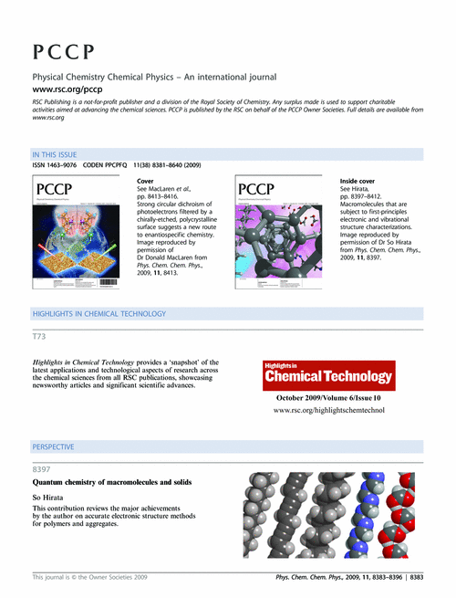 Contents and Highlights in Chemical Technology