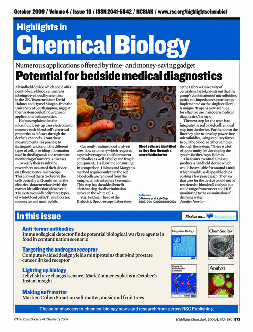 Highlights in Chemical Biology and Back matter