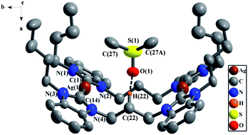 Graphical abstract: Macrocyclic dinuclear silver(i) complexes based on bis(N-heterocyclic carbene) ligands: synthesis and structural studies