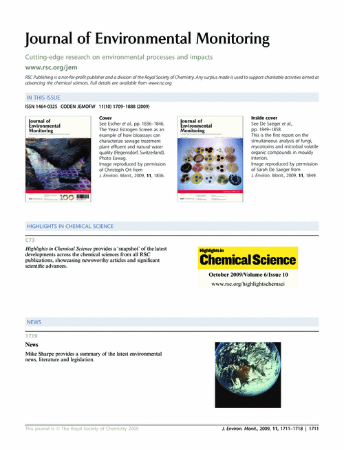 Contents and Highlights in Chemical Science