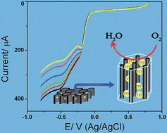 Graphical abstract: Electrocatalytic reduction of oxygen at ordered mesoporous carbon functionalized with tetrathiafulvalene