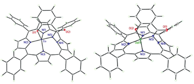 Graphical abstract: Intermediate (S = 1) spin state in five-coordinate cobalt(iii): Magnetic properties of N-o-hydroxy-benzamido-meso-tetraphenylporphyrin cobalt(iii), Co(N-NCO(o-O)C6H4-tpp)