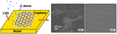 Graphical abstract: Gas phase controlled deposition of high quality large-area graphene films