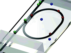 Graphical abstract: Optofluidic ring resonator switch for optical particle transport