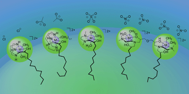 Graphical abstract: Structure–property relationships in metallosurfactants