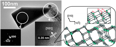 Graphical abstract: Dependence of surface atomic arrangement of titanium dioxide on metallic nanowire nucleation by thermally assisted photoreduction