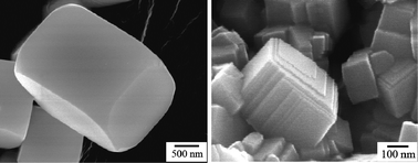 Graphical abstract: Growth of well-developed sodium tantalate crystals from a sodium chloride flux