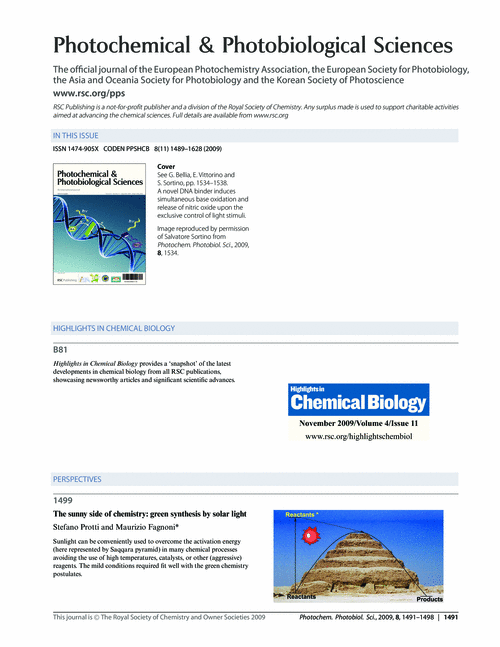 Contents and Highlights in Chemical Biology