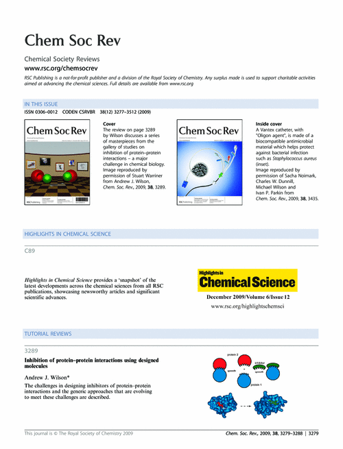 Contents and Highlights in Chemical Science