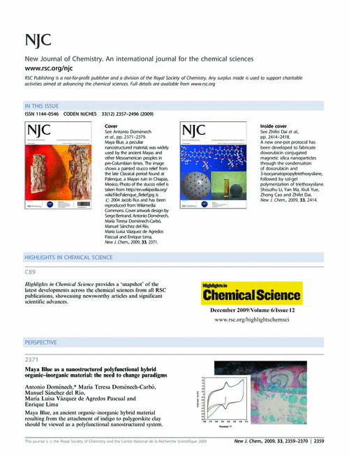 Contents and Highlights in Chemical Science