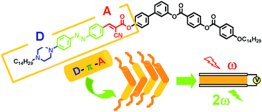 Graphical abstract: Bent-core liquid crystals in a route to efficient organic nonlinear optical materials