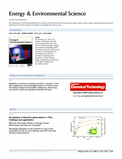 Contents and Highlights in Chemical Technology