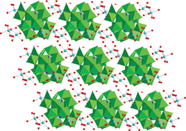 Graphical abstract: A functionalized polyoxometalate solid for selective oxidation of styrene to benzaldehyde