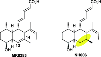 Graphical abstract: Synthesis of NH006—a photostable fungicide effective against Botrytis cinerea—according to the asymmetric total synthesis of MK8383