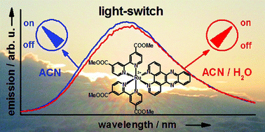 Graphical abstract: The switch that wouldn't switch – unexpected luminescence from a ruthenium(ii)-dppz-complex in water