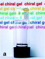 Graphical abstract: p-Tolyl glycerol ether: is it possible to find more simple molecular organogelator with pronounced chirality driven properties?