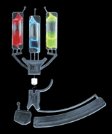 Graphical abstract: Pre-storage of liquid reagents in glass ampoules for DNA extraction on a fully integrated lab-on-a-chip cartridge