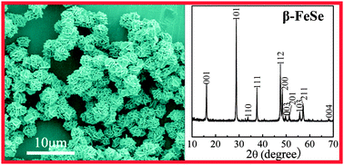 Graphical abstract: Microwave-assisted synthesis of flower-like β-FeSe microstructures