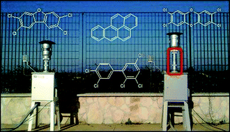 Graphical abstract: Evaluation of a simultaneous sampling method of PAHs, PCDD/Fs and dl-PCBs in ambient air