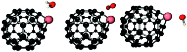 Graphical abstract: Metallofullerenes as fuel cell electrocatalysts: A theoretical investigation of adsorbates on C59Pt