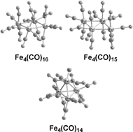 Graphical abstract: Neutral homoleptic tetranuclear iron carbonyls: why haven’t they been synthesized as stable molecules?