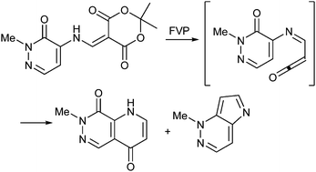 Graphical abstract: Cyclisation reactions of some pyridazinylimidoylketenes