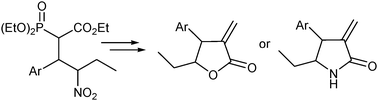 Graphical abstract: A convenient synthesis and cytotoxic evaluation of β-aryl-α-methylidene-γ-lactones and β-aryl-α-methylidene-γ-lactams