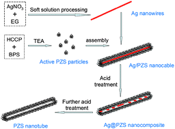 Graphical abstract: The controlled preparation of cross-linked polyphosphazene nanotubes of high stability via a sacrificial template route