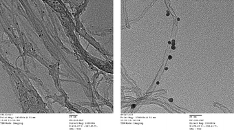 Graphical abstract: Preparation and properties of buckypaper–gold nanoparticle composites