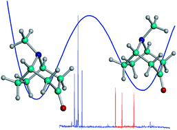 Graphical abstract: N-Methyl stereochemistry in tropinone: the conformational flexibility of the tropane motif