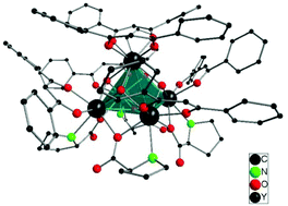 Graphical abstract: New amino acid ligated yttrium hydroxy clusters