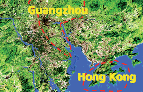 Graphical abstract: Dry and wet particle deposition of polybrominated diphenyl ethers (PBDEs) in Guangzhou and Hong Kong, South China