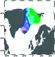 Graphical abstract: Polyfluoroalkyl compounds in the East Greenland Arctic Ocean