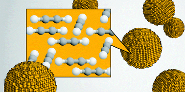 Graphical abstract: Infrared spectroscopy and vibrational exciton modeling of crystalline, polycrystalline and amorphous acetylene aerosol particles