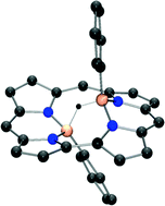 Graphical abstract: Reductive coupling and protonation leading to diboron corroles with a B–H–B bridge