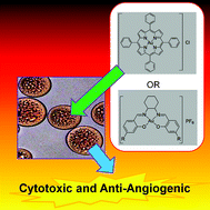 Graphical abstract: Encapsulation of dual cytotoxic and anti-angiogenic gold(iii) complexes by gelatin-acacia microcapsules: In vitro and in vivo studies