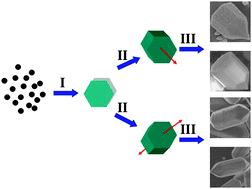 Graphical abstract: Fabrication of ZnSe hexagonal prism with pyramid end through the chemical vapour deposition route