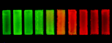 Graphical abstract: Polymer-mediated growth of fluorescent semiconductor nanoparticles in preformed nanocomposites