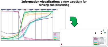 Graphical abstract: Information visualization techniques for sensing and biosensing