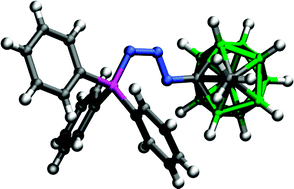 Graphical abstract: Stabilization of acyclic phosphazides using the ortho-closo-dicarbadodecaboranyl residue