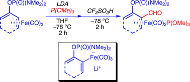 Graphical abstract: CO insertion in lithiated diene–tricarbonyliron complexes